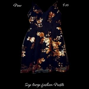 Farrah Fit And Flare Mini Dress